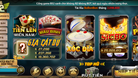 B52 – Vua game bài trực tuyến bom tấn Ios, Android 2024